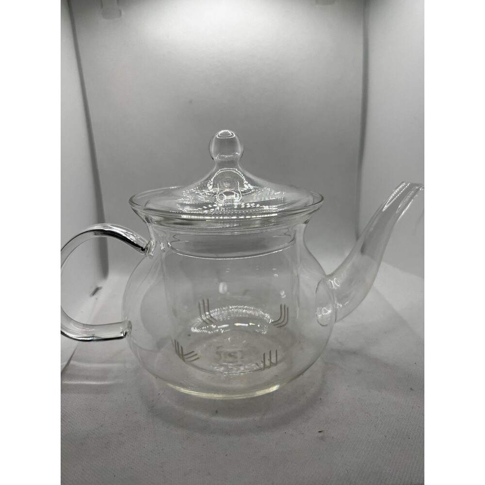 Teavana Clear Glass Teapot tea